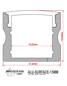 ALU-SURFACE-15MM (2M) 2