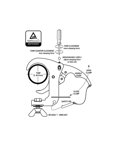 ULTRA CLAMP SILVER