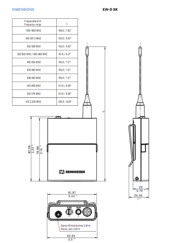 EW-D ME3 SET