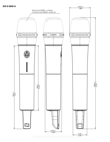 EW-D ME2/835-S SET Combo Set