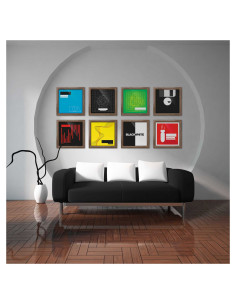 VINYL FRAME SET 12" ROSEWOOD 2