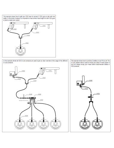 CO₂ 3/8 to Q-Lock Adapter male