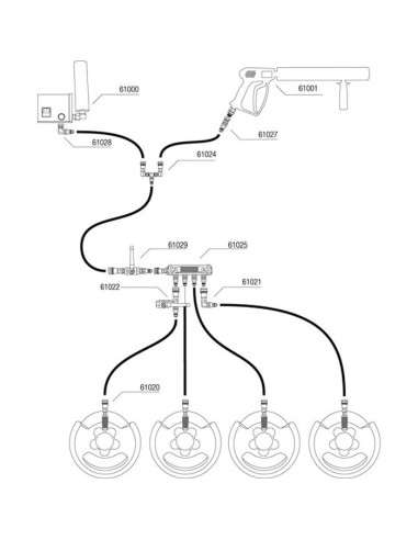CO₂ Bottle to 3/8 Q-Lock Adapter