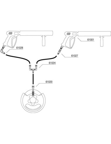 CO₂ Bottle to 3/8 Q-Lock Adapter