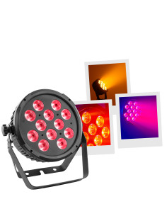 FLAT PAR 12X12W 6IN1