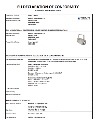 Artecta Image Spot 100