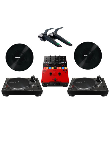 Pack: 2 x PLX-500K + DJM-S5 + Vinyles...