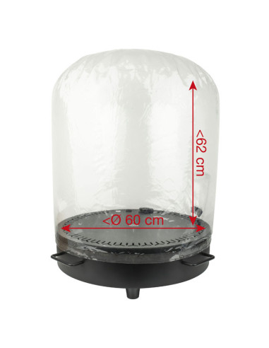 Cylindre pour Rain Dome 60: Ø 60 - 62...