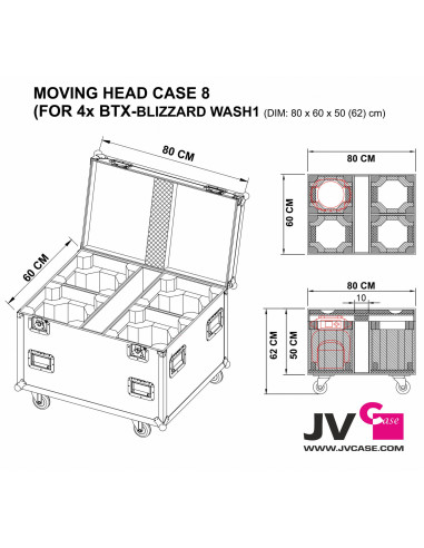 MOVING HEAD CASE 8