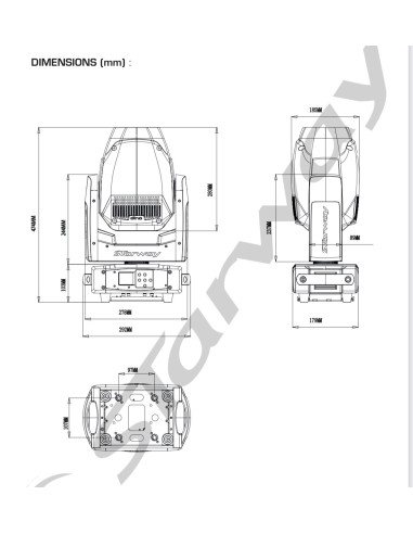 Embase pour Dino et Aperta
