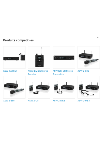 XSW Front Antenna Cables