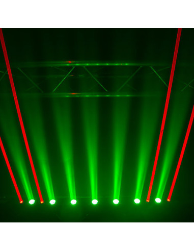 LASER BAR 8X500RED