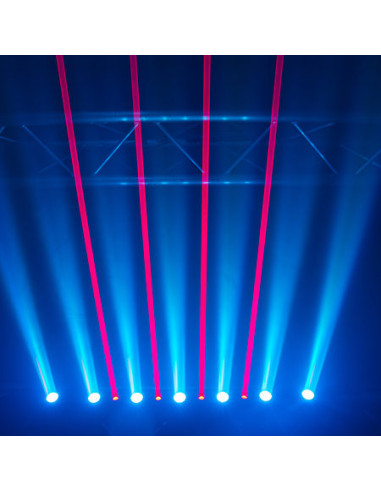 LASER BAR 8X500RED