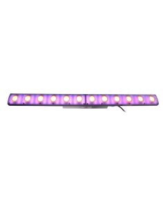 BARRE LED 12x3W CRYSTAL GOLD