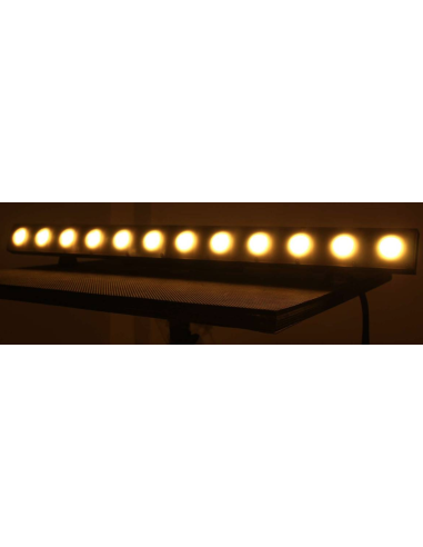 BARRE LED 12x3W CRYSTAL GOLD