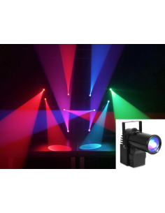 Pack boule à facettes 30 cm + projecteur LED + moteur 2