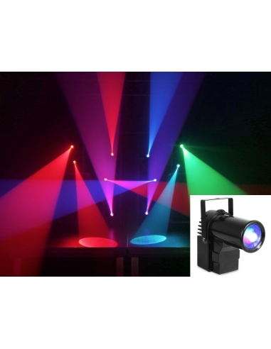 Pack boule à facettes 30 cm + projecteur LED +...
