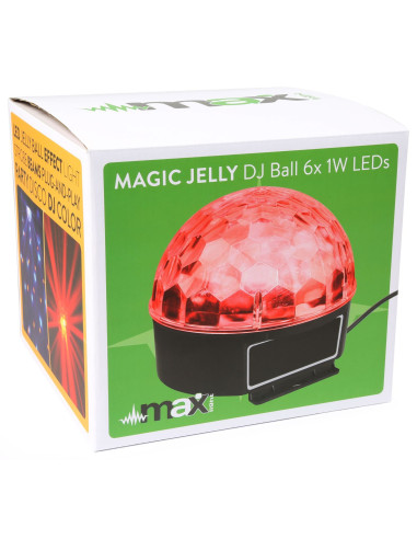 Magic Jelly DJ Ball 6 x LEDs 1W