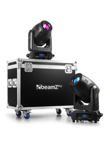 2 x Ignite 300 LED + flight-case