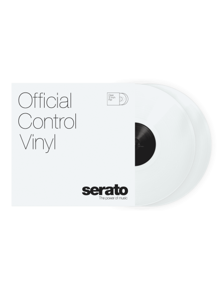 Clear 12p vinyl performance (la paire)