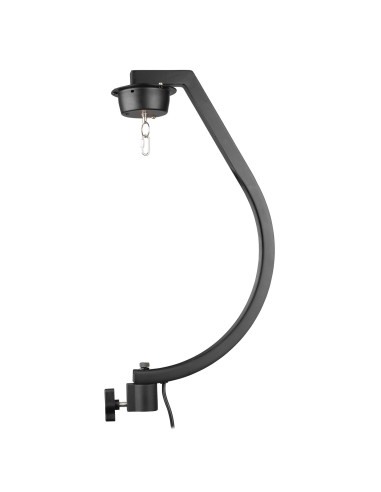Support Motorisé Fuzzix MBS30 Pour Boule à Facettes 30 Cm - Fixation Sur Pied D'enceinte, Rotation 3 Tr/min