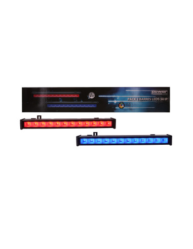 PACK 2BARRES LED 36 IP