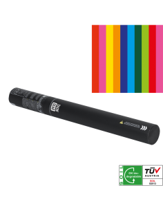 Canon manuel 50 cm à Serpentins multicolore