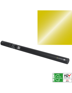 Canon manuel 80 cm à Serpentins or métallisé