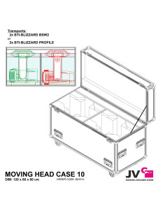MOVING HEAD CASE 10