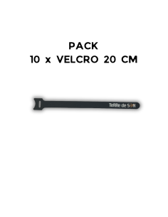 Pack 10 x Velcros 20 cm