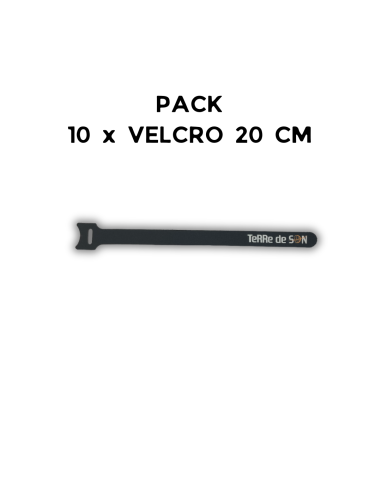 Pack 10 x Velcros 20 cm