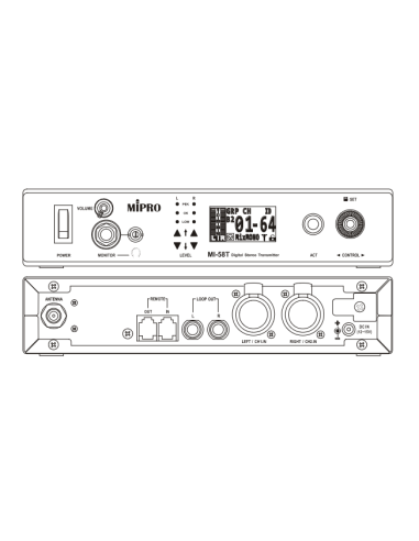 Mipro - Pack MI-58T + MI-58R - Terre de Son
