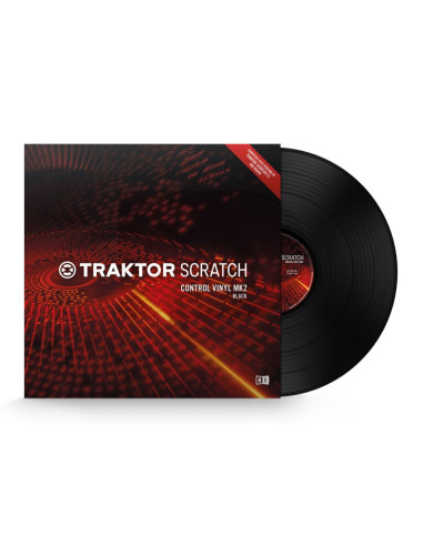 Traktor Scratch Vinyle Noir MKII