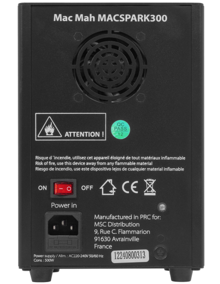 2 x Mac Spark 300 + Poudres Evolite + Housse