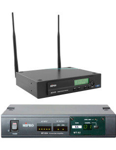PACK ANALOGIQUE MIPRO RECEPTEUR ACT-311-II + EMETTEUR MT 92A - Terre de Son