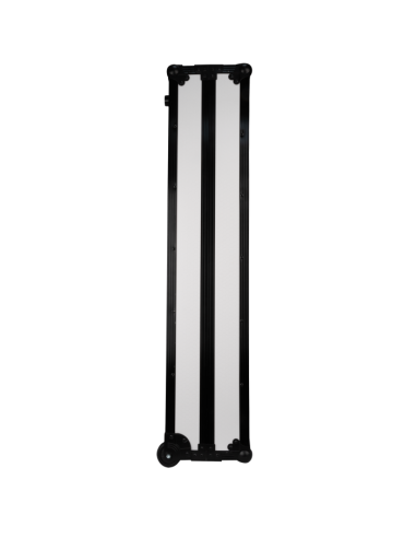 Table DJ en forme de Z blanche