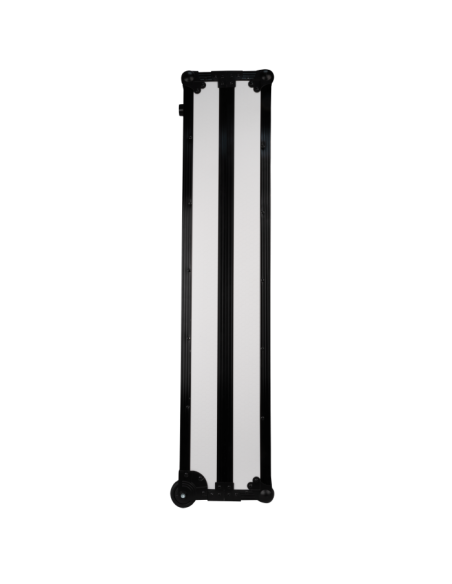 Table DJ en forme de Z blanche