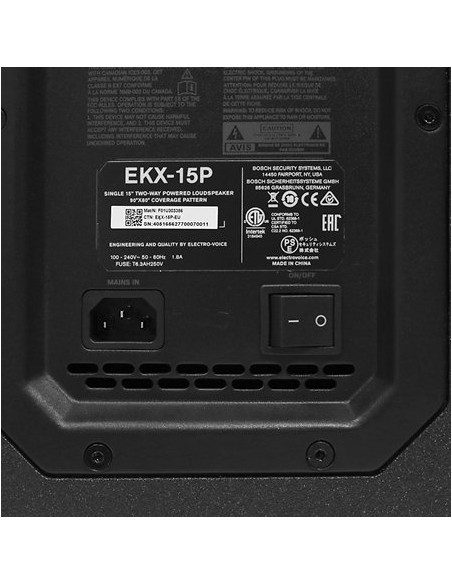 Electro-Voice - EKX 15P - Terre de Son