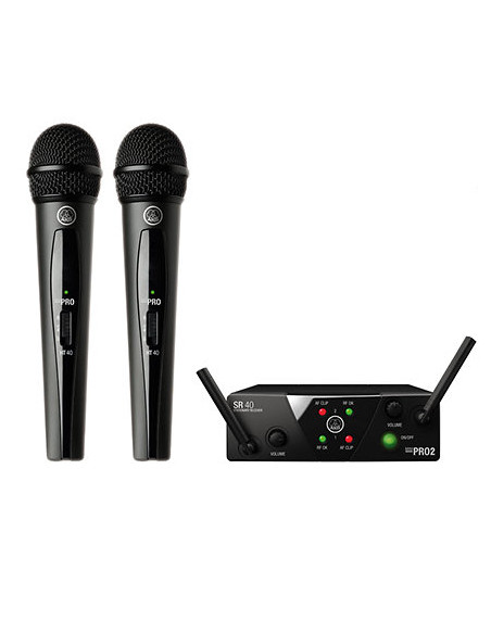 AKG - WMS40 Mini Dual Vocal Set - Terre de Son