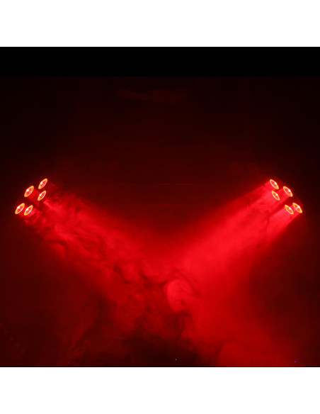 Power Lighting -XPRO-PAR-5x10W-QUAD - Terre de Son