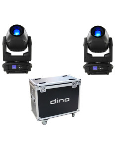 Pack 2 Lyres Spot DINO EN FLIGHT-CASE