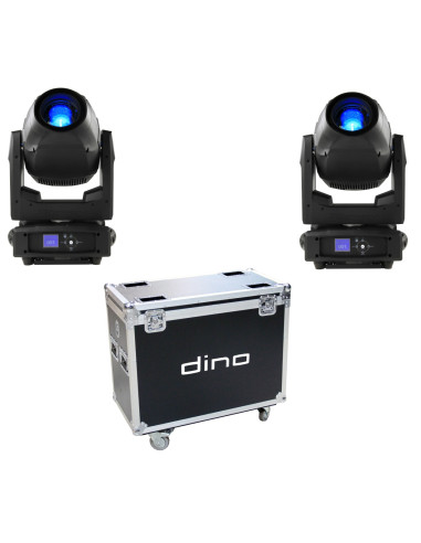 Pack 2 Lyres Spot DINO EN FLIGHT-CASE
