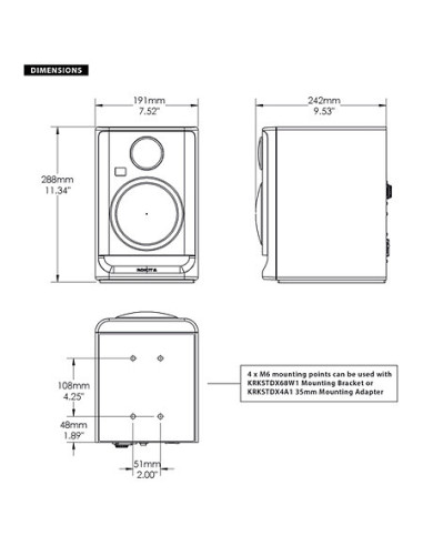 Krk - RP5 G5 White limited (la pièce) - Terre de Son