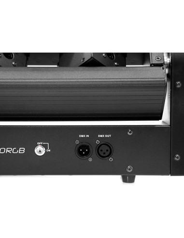 Evolite - Pack LASER Bar 6X400 RGB (la paire) + Flight case - Terre de Son