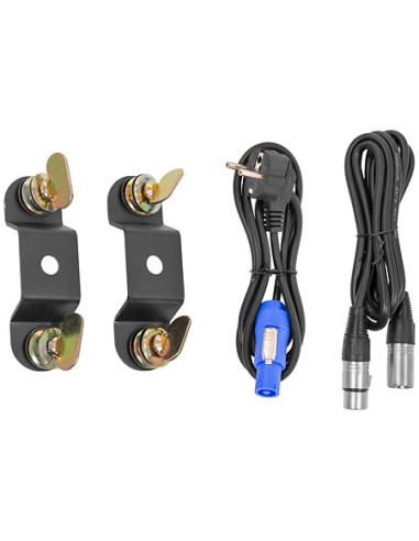 Evolite - Pack LASER Bar 6X400 RGB (la paire) + Flight case - Terre de Son