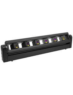 Evolite - Pack LASER Bar 6X400 RGB (la paire) + Flight case - Terre de Son 2