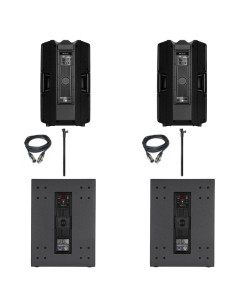 Pack 2 RCF 715 MK5 + 2 SUB 8003-AS MK3 - Terre de Son 2