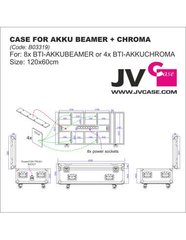 JV CASE - CASE FOR AKKU BEAMER+CHROMA - Terre de Son