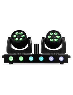 Fuze Twin Lyre et barre Wash LED