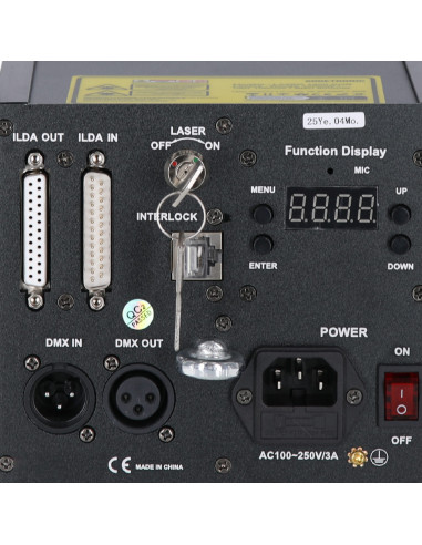 Power Lighting - LAZER-1200-RGB - Terre de Son